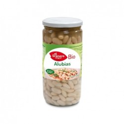 Alubias Blancas Cocidas Bio, 660 g ( EL GRANERO )