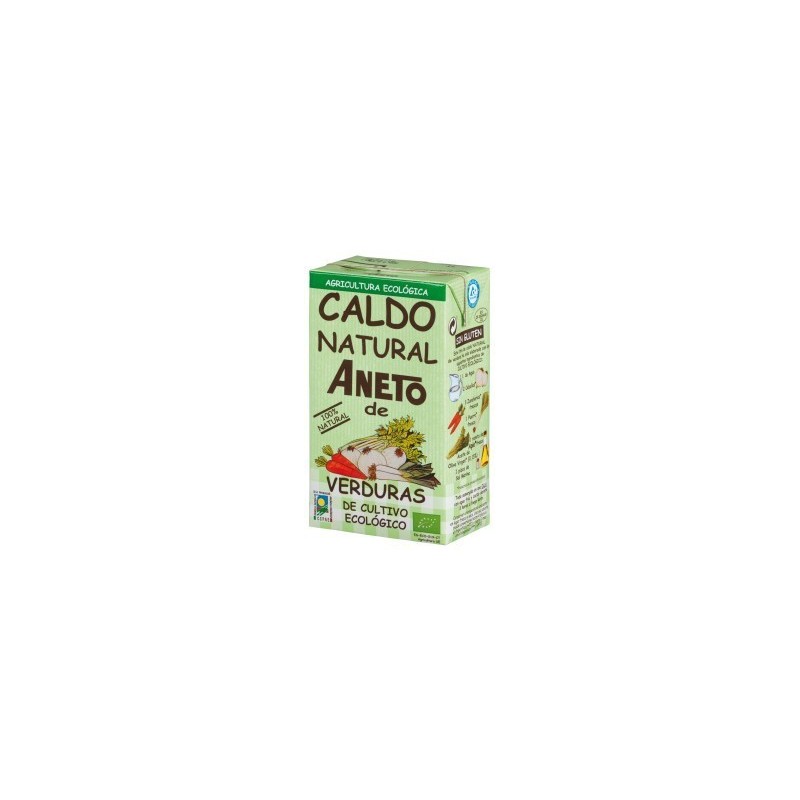 Caldo Natural de Verduras Ecológicas 1L ( ANETO )