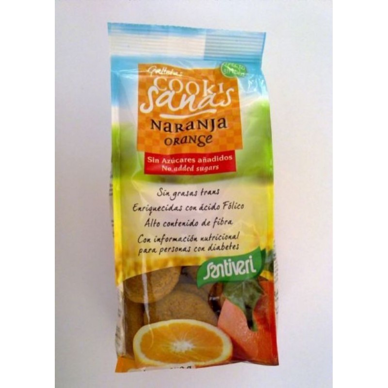 Galletas Cookisanas Naranja S/A 150 Gr. (Santiveri)
