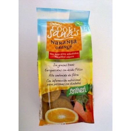 Galletas Cookisanas Naranja S/A 150 Gr. (Santiveri)