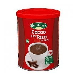 NaturGreen Cacao a la Taza Bio · 250 GRAMOS · NATURGREEN