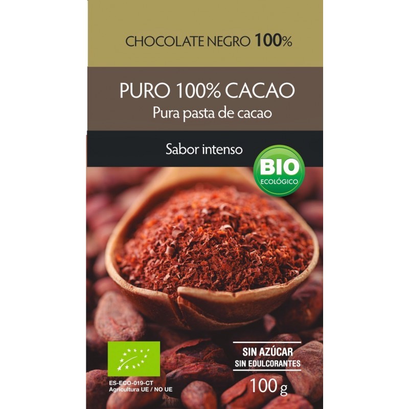 CHOCOLATE  PURO 100% · 100GR · BIOSUIT