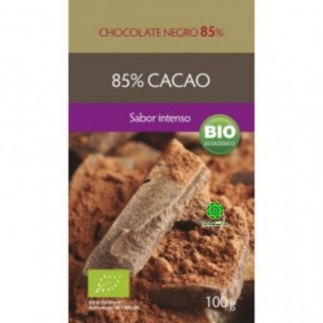 CHOCOLATE NEGRO 85% CACAO 100GRAMOS · BIOSUIT