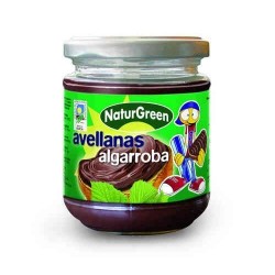 CREMA DE AVELLANAS Y ALGARROBA BIO  ( NATURGREEN )