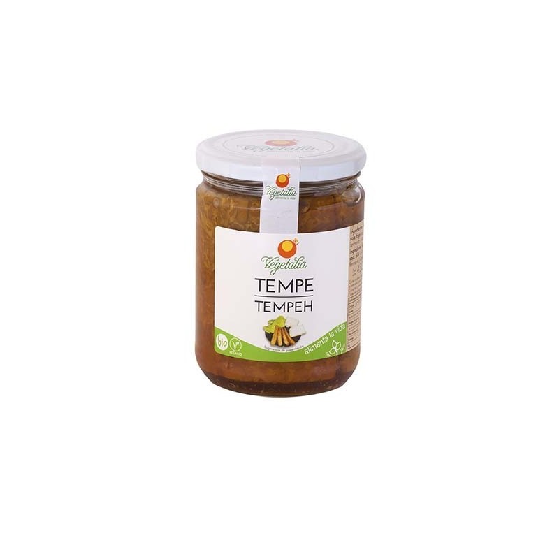 Tempe bote esterilizado bio · VEGETALIA · 250 gr