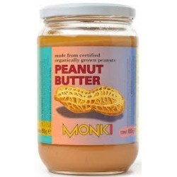 CREMA DE CACAHUETES 650 gr ( MONKI )