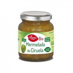 Mermelada de Ciruela Bio, 330 g ( EL GRANERO )
