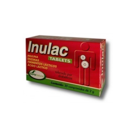 Inulac Tablets · 30 comprimidos - Soria Natural