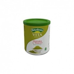 Hierba de Trigo en polvo (WheatGrass) Naturgreen, 200 g