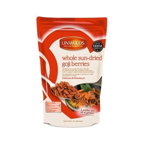 BAYAS DE GOJI DESECADAS AL SOL · LINWOODS