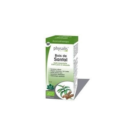 ACEITE ESENCIAL SÁNDALO BIO ·10 ML · PHYSALIS