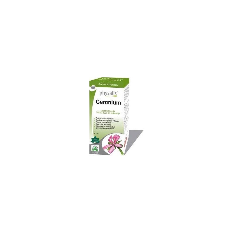 ACEITE ESENCIAL GERANIO BIO 10 ML ( PHYSALIS )