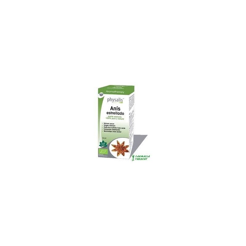 ACEITE ENSENCIAL ANÍS ESTRELLADO BIO · 10 ML · PHYSALIS )