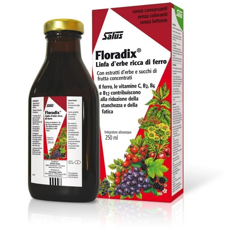 Floradix Jarabe · 250 ml ·  Salus