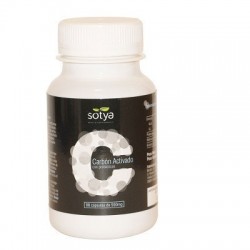 Carbon Vegetal Probiotico · 90 cápsulas · Sotya