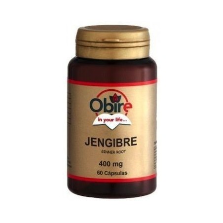 Jengibre · 60 cápsulas · Obire