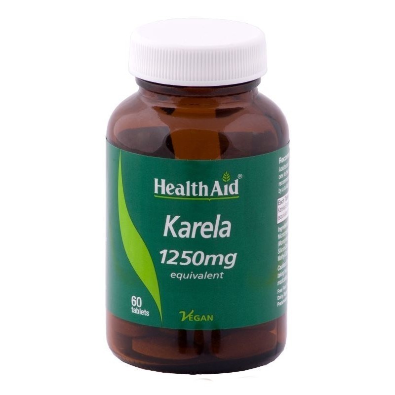 Melon amargo karela 1250 mg · 60 comprimidos · HEALT AID