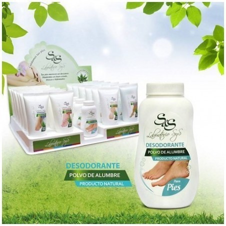 Desodorante Polvo de Alumbre -( S&S)- 100 gr