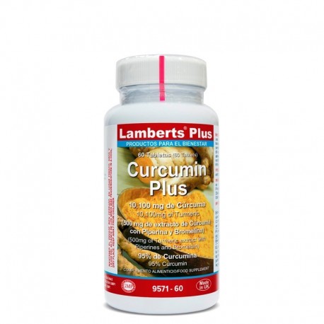 Lamberts Plus Curcumin Plus 60 comprimidos