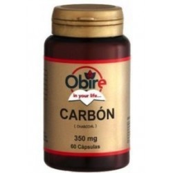 Carbón Vegetal · 60 cápsulas · Obire
