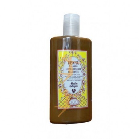 Balsamo Acondicionador Henna Color Castaño · 250 ML · Radhe Shyam 250ml