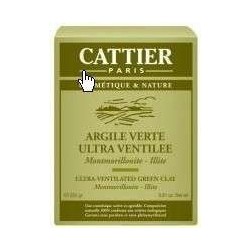 ARCILLA VERDE ultra ventilada · 250 GRAMOS · CATTIER