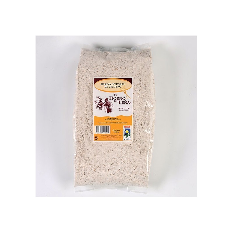 Harina integral de centeno · EL HORNO DE LEÑA
