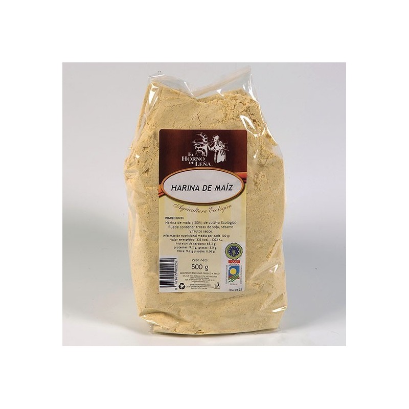 Harina de maíz · EL HORNO DE LEÑA