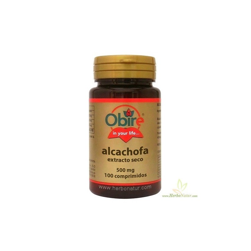 Alcachofa · 100 comprimidos · Obire