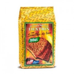 PAN INTEGRAL TOSTADO DEXTRIN CON SEMILLAS DE LINO · 300g GRAMOS · SANTIVERI