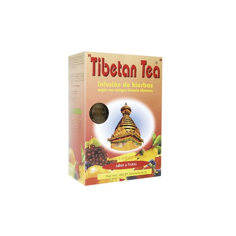 Tibetan Tea · 90 Bolsitas · SABOR A FRUTAS