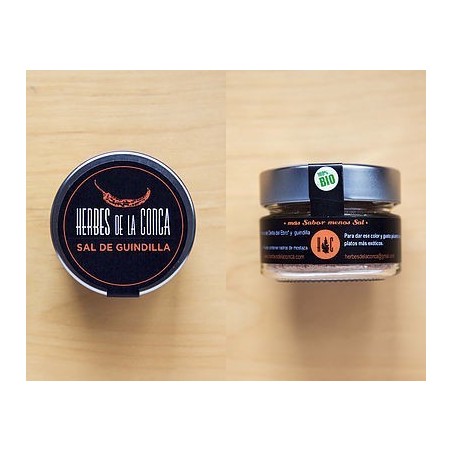 SAL DE CHILI · 120 GRAMOS · HERBES DE LA CONCA