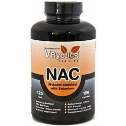 Vbyotics NAC con Selenio y Quercitina 180 cápsulas