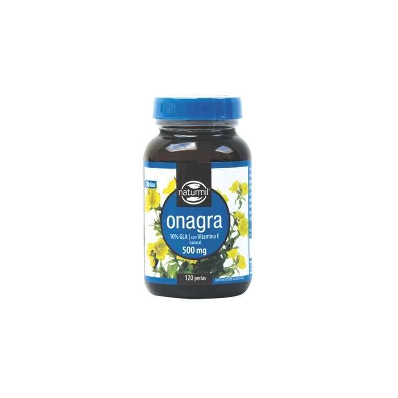 Onagra 500 mg · 120 perlas ·  Naturmil