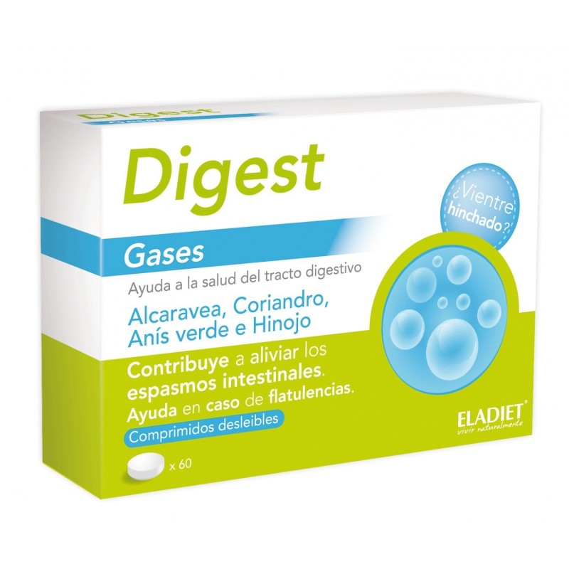Digest Gases · 60 comprimidos ·ELADIET