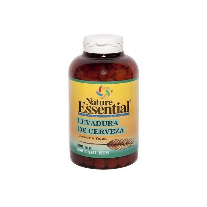 Levadura de cerveza 400 mg. 800 Pastillas  Nature Essential