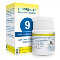 SALES DE SCHÜSSLER, Nº 9 Natrium Phosphoricum tegorsales