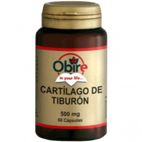 Cartilago de Tiburón · 60 cápsulas · Obire