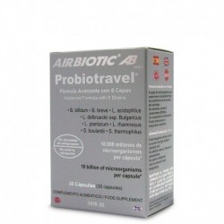 Probiotravel 30 cápsulas de Airbiotic