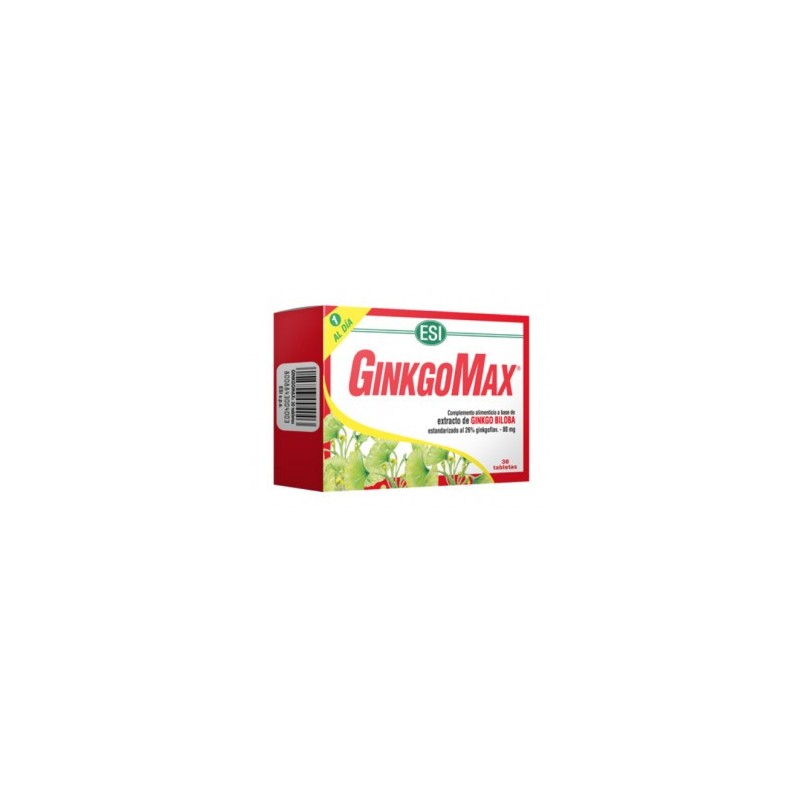 GinkgoMax · 30 tabletas · ESI