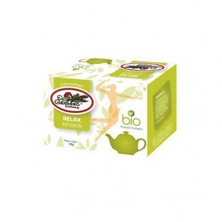 Infusión Relax Bio · 30 bolsitas · El Granero Integral