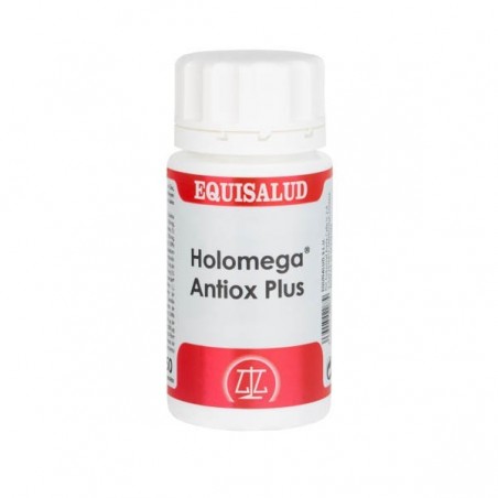 HOLOMEGA ANTIOX PLUS · 50 CÁPSULAS · EQUISALUD