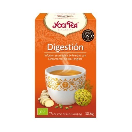 TE DIGESTION BIOLOGICO ·  17 BOLSITAS · YOGI TEA